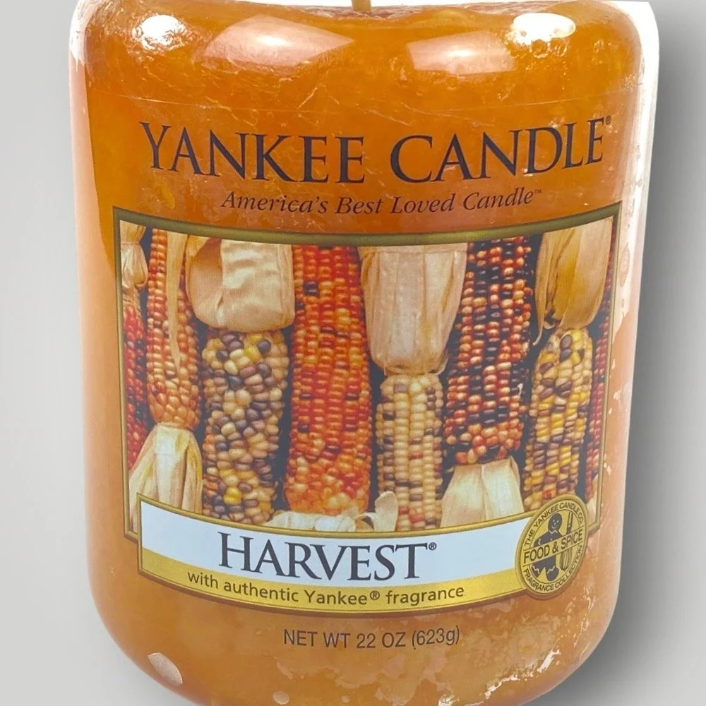 Yankee Candle Harvest 22 oz Large Jar Unused Original Autumn Fragrance